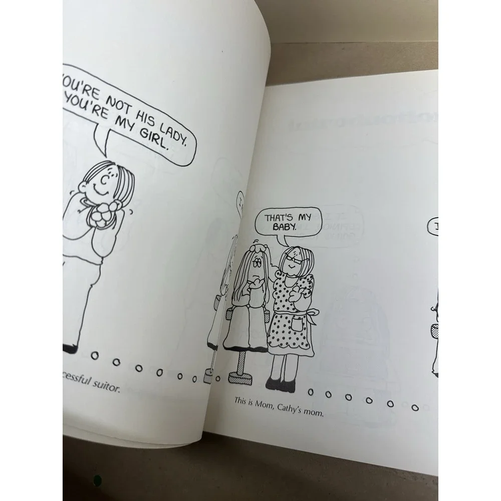 The Cathy Chronicles Guisewite 1978 First Edition Comic Strip Collection VG